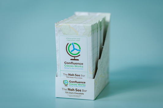Noh Sos Bar (75% Dark Chocolate), 12-Bar Caddie